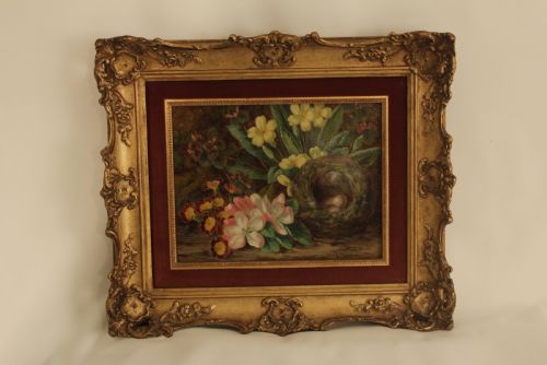 THOMAS COLLINS 1893 18571893 A GOOD PAIR OF STILL LIFE OIL PAINTINGS ON CANVAS - ADDITIONAL PHOTO 1