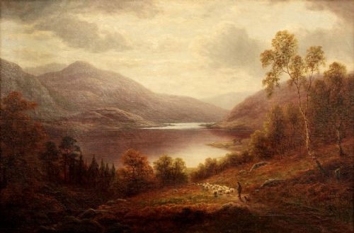 WILLIAM MELLOR 18511931 OIL ON CANVAS THIRLMERE CUMBERLAND - ADDITIONAL PHOTO 1