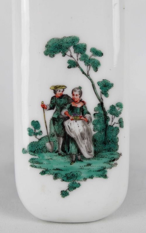 A SUPERB 19TH C FRENCH PORCELAIN ETUI - ADDITIONAL PHOTO 1
