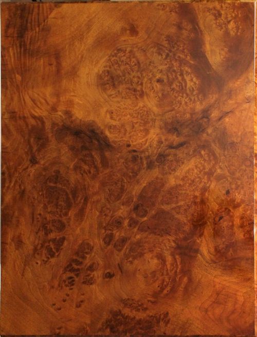 A FINE QUALITY VICTORIAN FIGURED BURR WALNUT SECRETAIRE WELLINGTON CHEST - ADDITIONAL PHOTO 1