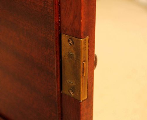 A QUALITY EDWARDIAN MAHOGANY INLAID MAGAZINE RACK - ADDITIONAL PHOTO 5