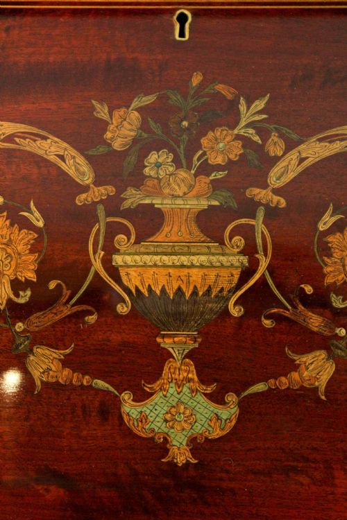 A BEAUTIFUL LATE VICTORIAN MAHOGANY CYLINDER DESK BY MAPLE CO - ADDITIONAL PHOTO 6