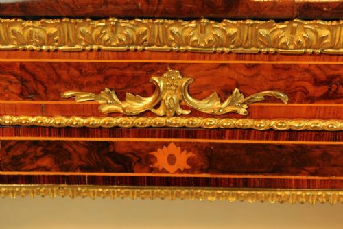 A PAIR OF LOVELY EXHIBITION QUALITY VICTORIAN BURR WALNUT INLAID PIER CABINETS BY WILKINSON SONS - ADDITIONAL PHOTO 5