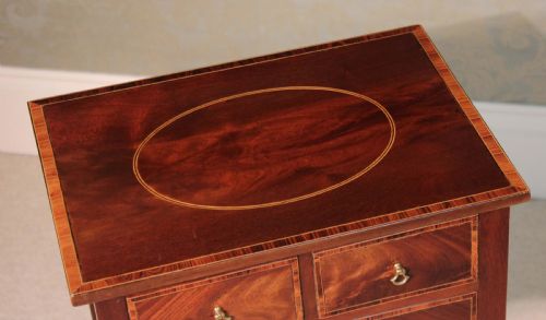 THE QUALITY EDWARDIAN MAHOGANY INLAID SIDE TABLE - ADDITIONAL PHOTO 5