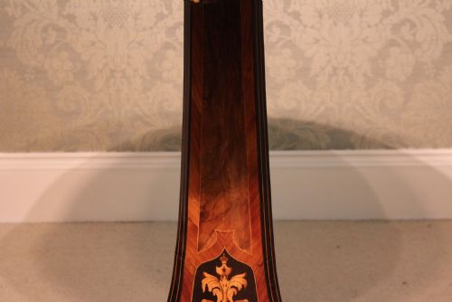 AN EXCEPTIONALLY FINE INLAID WALNUT AND KINGWOOD MARQUETRY CENTRE TABLE ATTRIBUTED TO EDWARD HOLMES BALDOCK - ADDITIONAL PHOTO 4