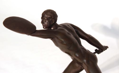 THE QUALITY LATE 19TH CENTURY FRENCH BRONZE GLADIATOR - ADDITIONAL PHOTO 2