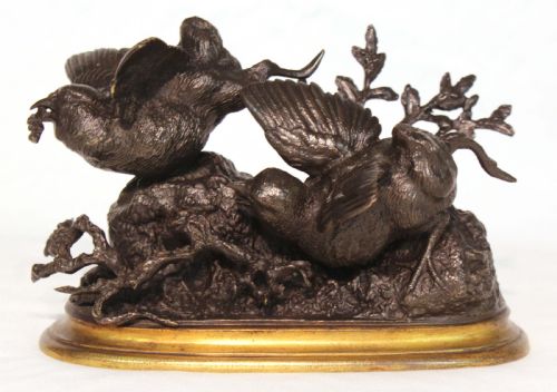 the quality late 19th century bronze by ferdinand pautrot french 18321874 signed pautrot - CATEGORY: ANTIQUE SCULPTURES - DATED 19TH CENTURY