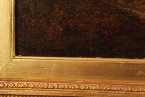 WILLIAM MELLOR 1851 1931 OIL ON CANVAS - ADDITIONAL PHOTO 4
