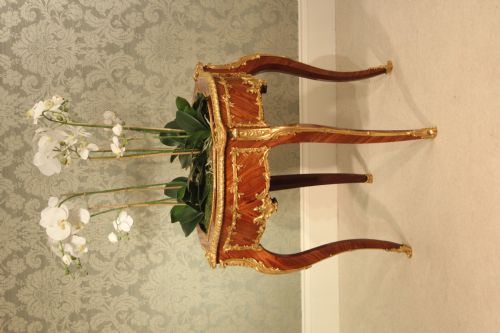 AN EXCEPTIONAL LATE 19TH CENTURY KINGWOOD AND ORMOLU MOUNTED JARDINIRE - ADDITIONAL PHOTO 2