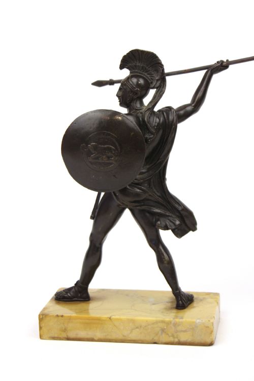 A PAIR OF 19TH CENTURY GLADIATOR BRONZES - ADDITIONAL PHOTO 5