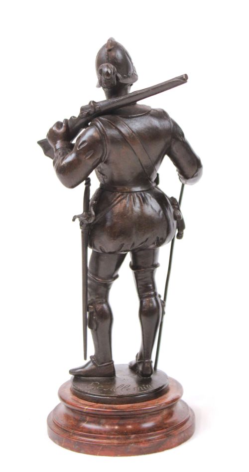 EMILE CORIOLAN HIPPOLYTE GUILLEMIN 18411907 PAIR OF BRONZES - ADDITIONAL PHOTO 5