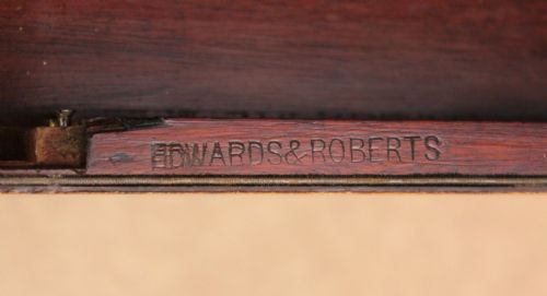EDWARDS ROBERTS MINIATURE CYLINDER DESK - ADDITIONAL PHOTO 4