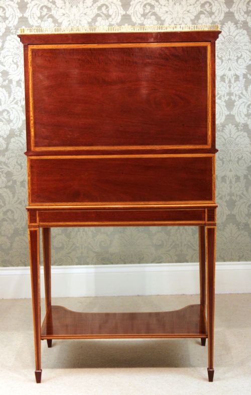 EDWARDS ROBERTS MINIATURE CYLINDER DESK - ADDITIONAL PHOTO 15