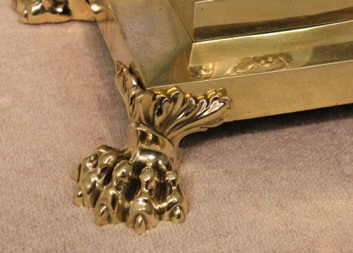 A HINKS SONS VICTORIAN BRASS CORINTHIAN COLUMN ADJUSTABLE FLOOR LAMP - ADDITIONAL PHOTO 4