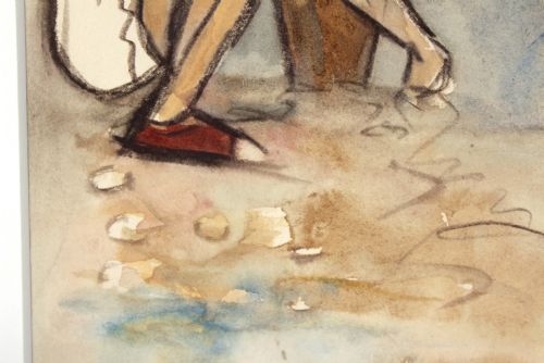 DAME LAURA KNIGHT 1877 1970 WATERCOLOUR ON PAPER - ADDITIONAL PHOTO 3