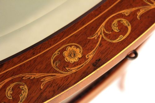 A BEAUTIFUL VICTORIAN MAHOGANY HEARTSHAPED BIJOUTERIE TABLE - ADDITIONAL PHOTO 4