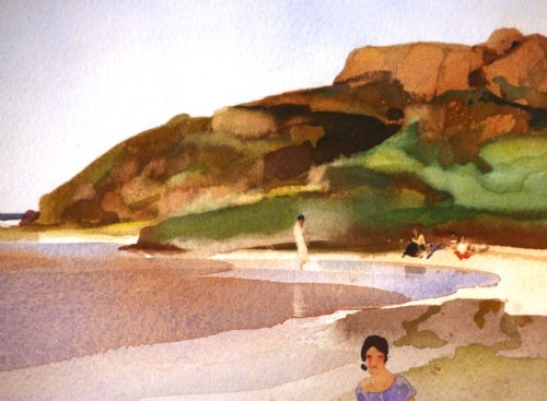 SIR WILLIAM RUSSELL FLINT 1880 1969 WATERCOLOUR - ADDITIONAL PHOTO 8