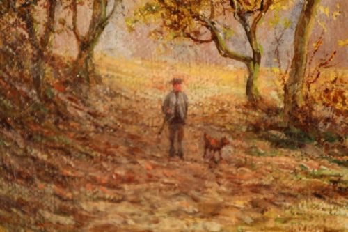 WILLIAM MELLOR 1851 1931 OIL ON CANVAS - ADDITIONAL PHOTO 2