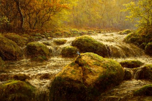 A PAIR OF WILLIAM MELLOR 1851 1931 OIL ON CANVAS' - ADDITIONAL PHOTO 7