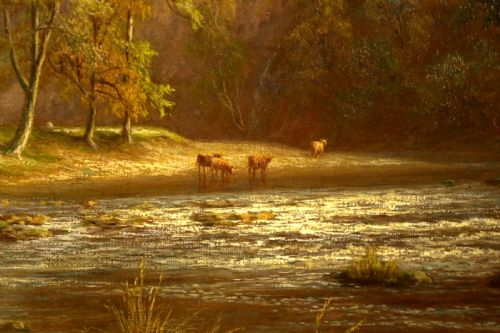 A PAIR OF WILLIAM MELLOR 1851 1931 OIL ON CANVAS' - ADDITIONAL PHOTO 4