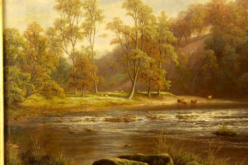 A PAIR OF WILLIAM MELLOR 1851 1931 OIL ON CANVAS' - ADDITIONAL PHOTO 7