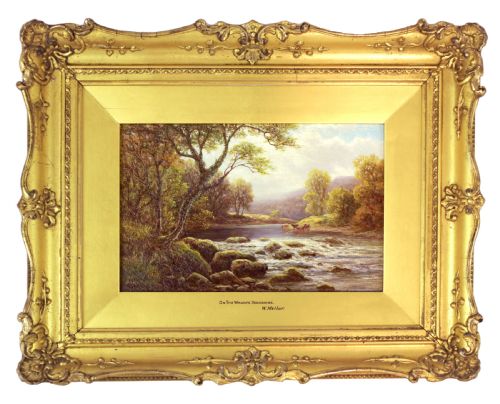 william mellor 1851 1931 oil on canvas - CATEGORY: ANTIQUE ART - DATED 19TH CENTURY