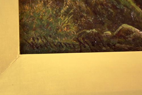 WILLIAM MELLOR 1851 1931 OIL ON CANVAS - ADDITIONAL PHOTO 3
