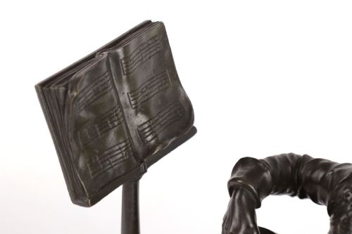 ALEXANDRE ETIENNE STELLA 18781892 BRONZE SCULPTURE - ADDITIONAL PHOTO 2