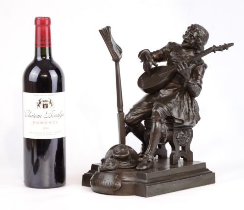 ALEXANDRE ETIENNE STELLA 18781892 BRONZE SCULPTURE - ADDITIONAL PHOTO 6