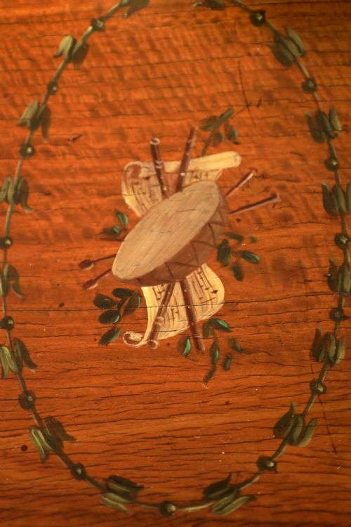 AN FINE LATE VICTORIAN MAHOGANY INLAID CARLETON HOUSE STYLE DESK - ADDITIONAL PHOTO 9