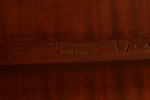 AN EXHIBITION QUALITY INLAID SATINWOOD COLLINSON LOCK CENTRE TABLE - ADDITIONAL PHOTO 13