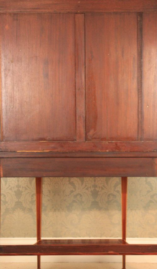 A FINE LATE 19TH C EDWARDS ROBERTS MAHOGANY DISPLAY CABINET - ADDITIONAL PHOTO 10