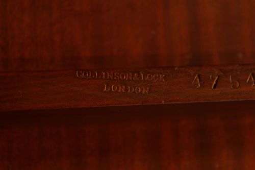 AN EXHIBITION QUALITY INLAID SATINWOOD COLLINSON LOCK CENTRE TABLE - ADDITIONAL PHOTO 1