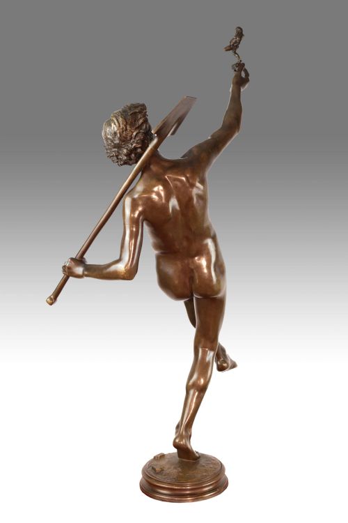 HIPPOLYTE ALEXANDRE MOULINS 18321884 BRONZE - ADDITIONAL PHOTO 1