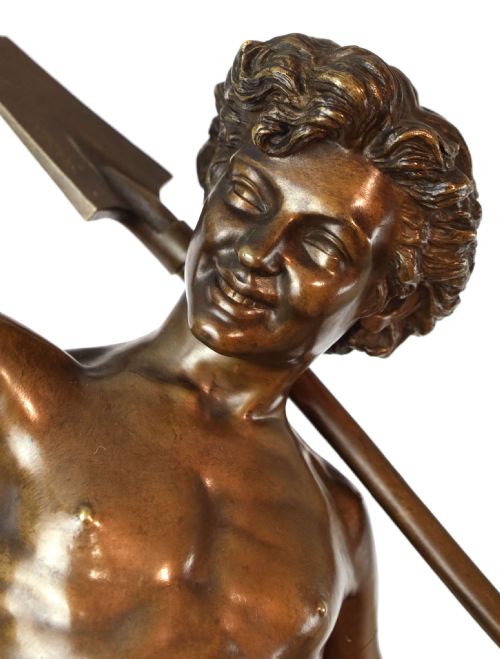 HIPPOLYTE ALEXANDRE MOULINS 18321884 BRONZE - ADDITIONAL PHOTO 7