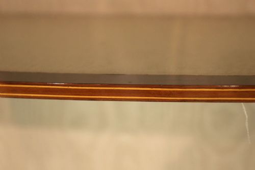 A FINE LATE 19TH CENTURY EDWARDS ROBERTS SERPENTINE DISPLAY CABINET - ADDITIONAL PHOTO 2