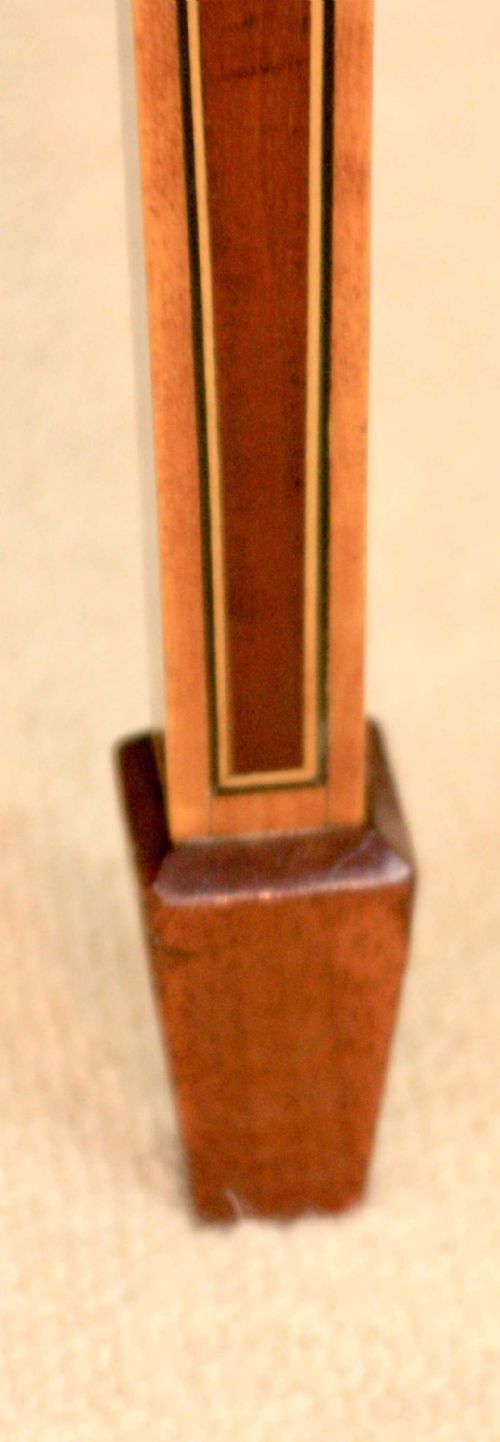 A FINE LATE 19TH C EDWARDS ROBERTS MAHOGANY DISPLAY CABINET - ADDITIONAL PHOTO 4