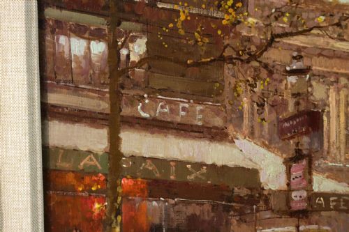 EDOUARD LEON CORTES 1882 1969 OIL ON CANVAS - ADDITIONAL PHOTO 2