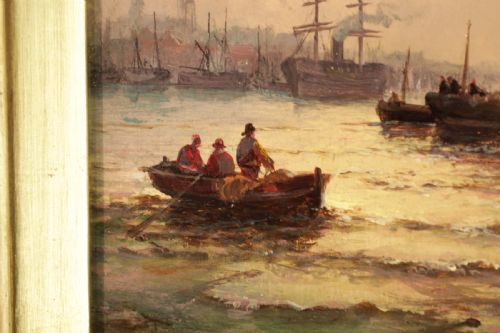 WILLIAM THORNLEY 18571935 PAIR OF OILS ON CANVAS - ADDITIONAL PHOTO 3