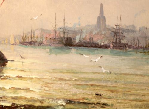 WILLIAM THORNLEY 18571935 PAIR OF OILS ON CANVAS - ADDITIONAL PHOTO 6