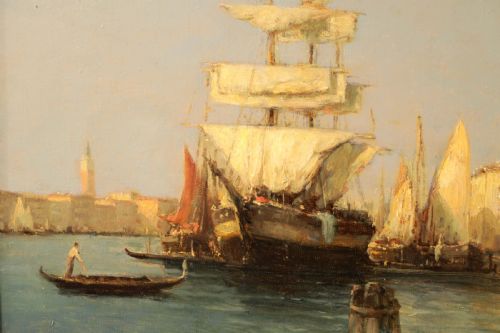 MARC ALDINE 18701955 OIL ON CANVAS - ADDITIONAL PHOTO 2