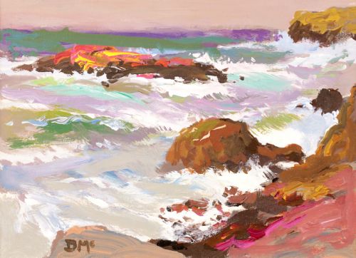 DONALD MCINTYRE RCA 19232009 ACRYLIC ON BOARD - ADDITIONAL PHOTO 1