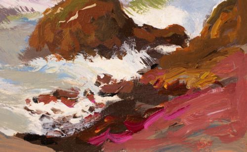 DONALD MCINTYRE RCA 19232009 ACRYLIC ON BOARD - ADDITIONAL PHOTO 3