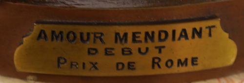 JEAN DIDIER DEBUT FRENCH 18241893 BRONZE SCULPTURE - ADDITIONAL PHOTO 1