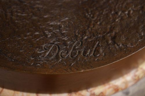 JEAN DIDIER DEBUT FRENCH 18241893 BRONZE SCULPTURE - ADDITIONAL PHOTO 3