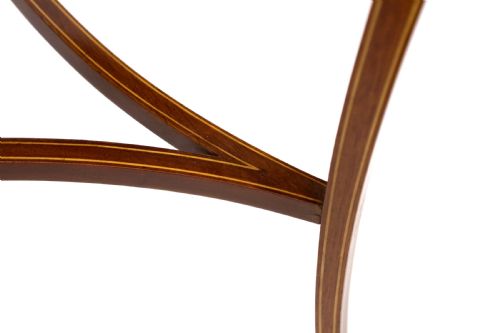 A BEAUTIFUL VICTORIAN MAHOGANY CLOVERSHAPED BIJOUTERIE TABLE - ADDITIONAL PHOTO 5