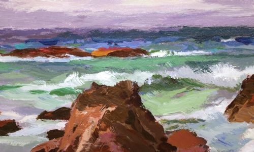 DONALD MCINTYRE RCA 19232009 OIL ON BOARD - ADDITIONAL PHOTO 3