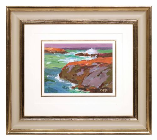 donald mcintyre rca 19232009 oil on board - CATEGORY: ANTIQUE ART - DATED 1960