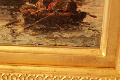 WILLIAM THORNLEY 18571935 A PAIR OF OILS ON CANVAS - ADDITIONAL PHOTO 3