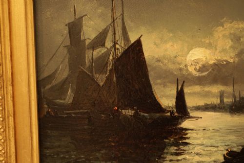 WILLIAM THORNLEY 18571935 A PAIR OF OILS ON CANVAS - ADDITIONAL PHOTO 4